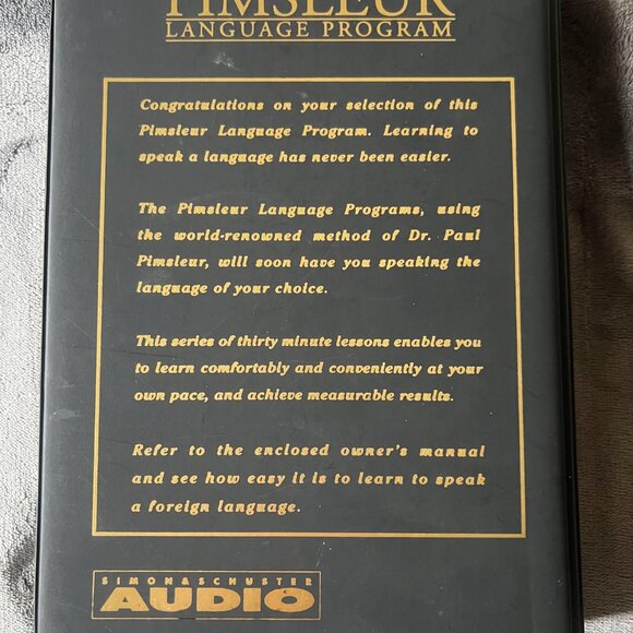 Pimsleur Croatian Cassette Tapes: Language Program Learn to Speak 10 Lessons - Picture 3 of 4
